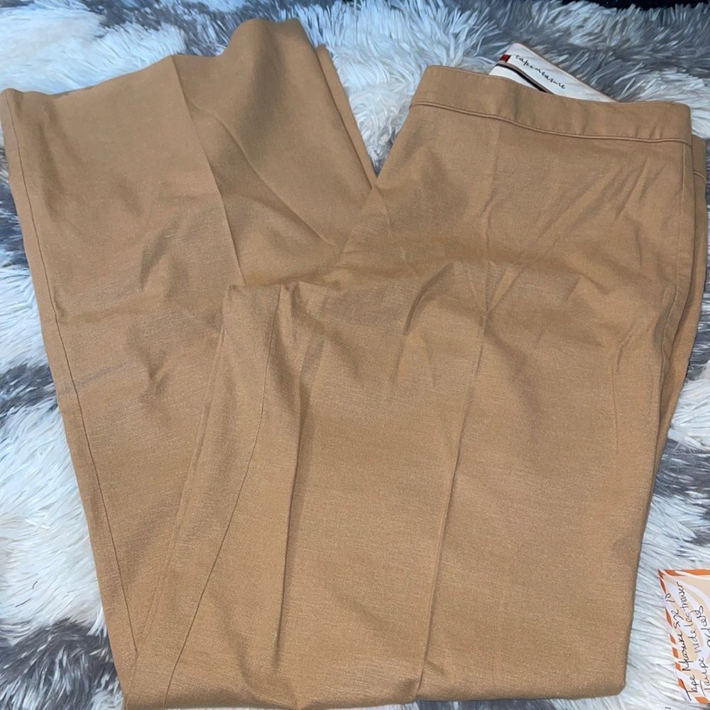 Tape Measure Tan Dress Pants Size 10